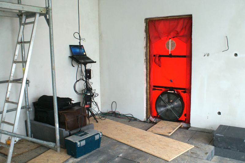 blower door testing